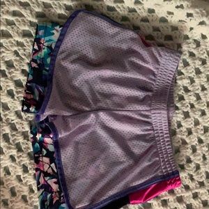 I’m selling these really cute shorts with spandex